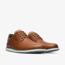 Camper Smith Formal Shoes Brown - Mens Singapore BKWVLF-443